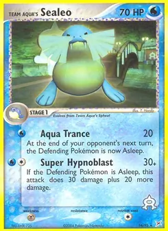 Team Aqua's Sealeo