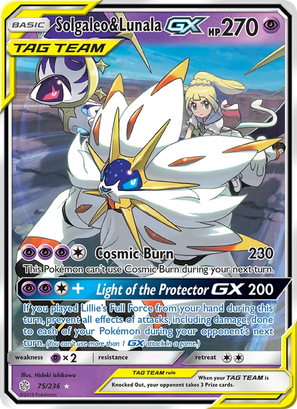 Solgaleo & Lunala GX