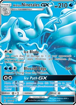 Alolan Ninetales GX