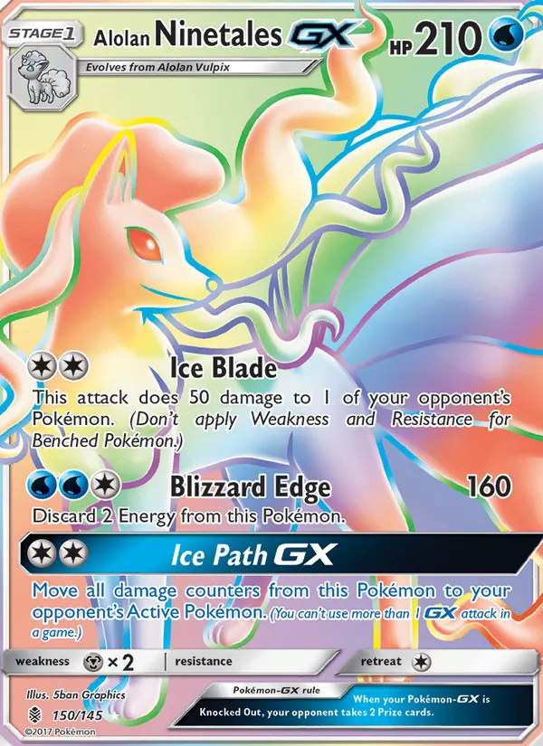 Alolan Ninetales GX