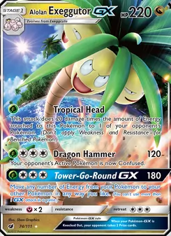 Alolan Exeggutor GX