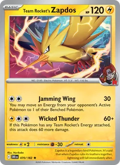 Team Rocket's Zapdos