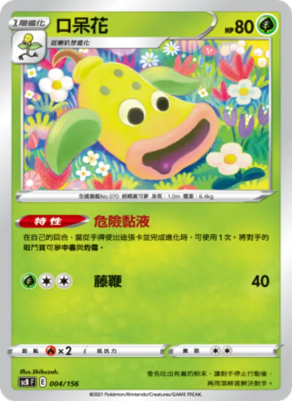 口呆花