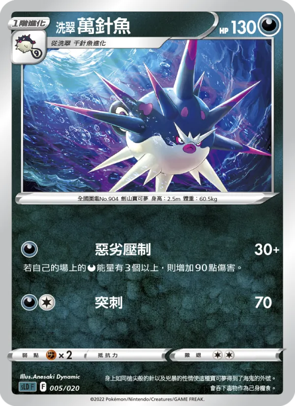 洗翠　萬針魚