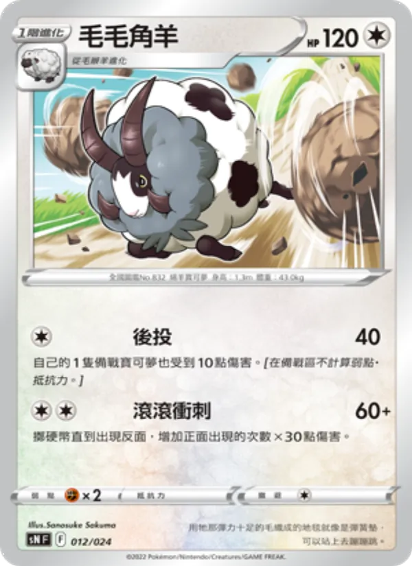 毛毛角羊